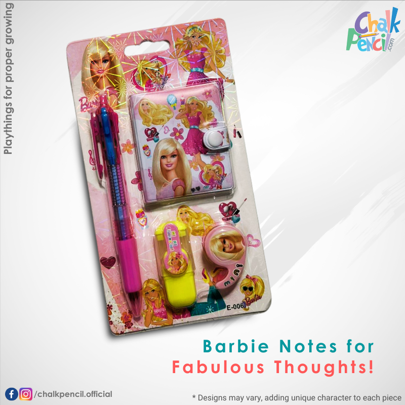 Barbie Mini Notebook Set