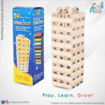 Web 54 Pcs Tumbling Stacking Building Tower Game